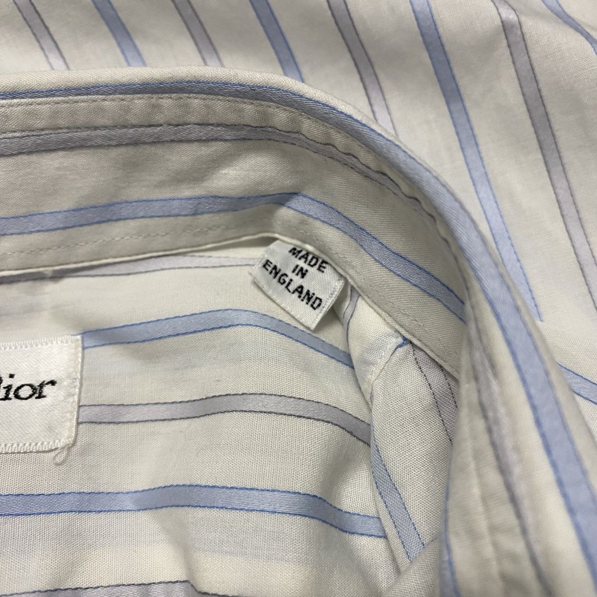 Christian Dior Monsieur Christian Dior Monsieur Shirt Longsleeve Striped Size US M / EU 48-50 / 2 - 18 Thumbnail