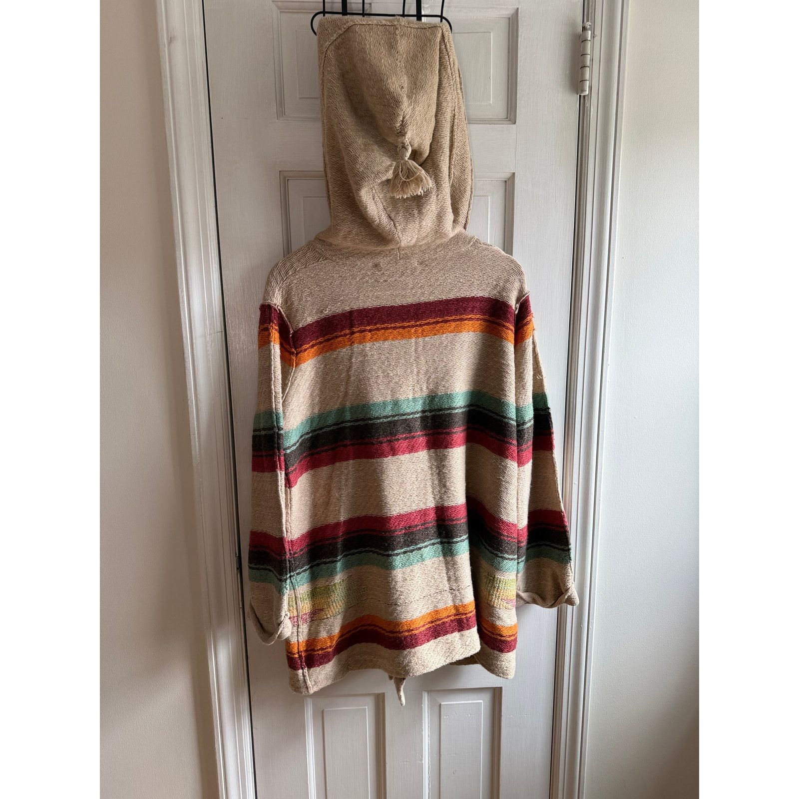 Ralph Lauren Vintage Ralph Lauren Southwest Hooded Knit Toggle Cardigan Size US L / EU 52-54 / 3 - 3 Thumbnail
