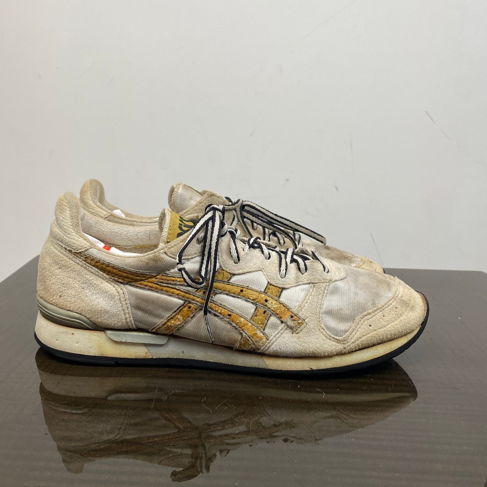 Asics × Vintage VTG 80s Asics Gel GN62 Running Sneakers 9.5 Made in Korea Size US 9.5 / EU 42-43 - 3 Thumbnail