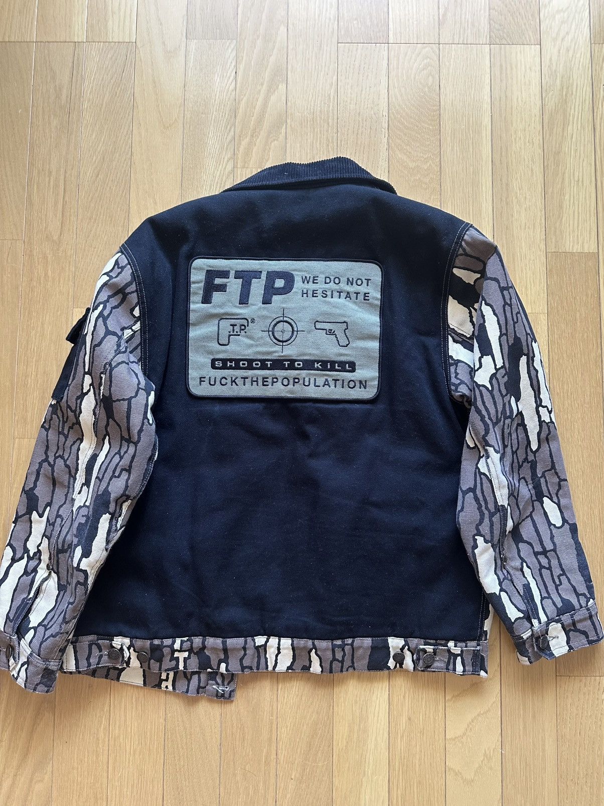 Fuck The Population FTP Hunting Jacket Treebark Camo Medium Size US M / EU 48-50 / 2 - 3 Thumbnail