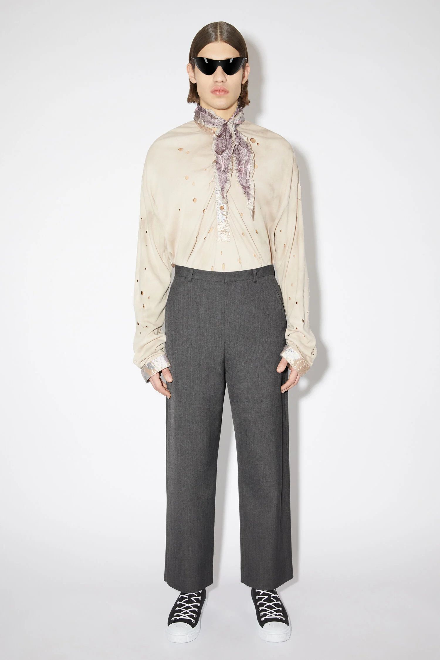 Acne Studios Acne Studio - Wool blend trousers Size US 30 / EU 46 - 1 Thumbnail