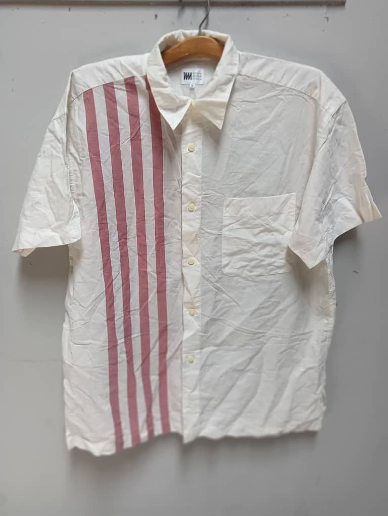 Pre-owned Issey Miyake Hamilton Button Up Shirt In White