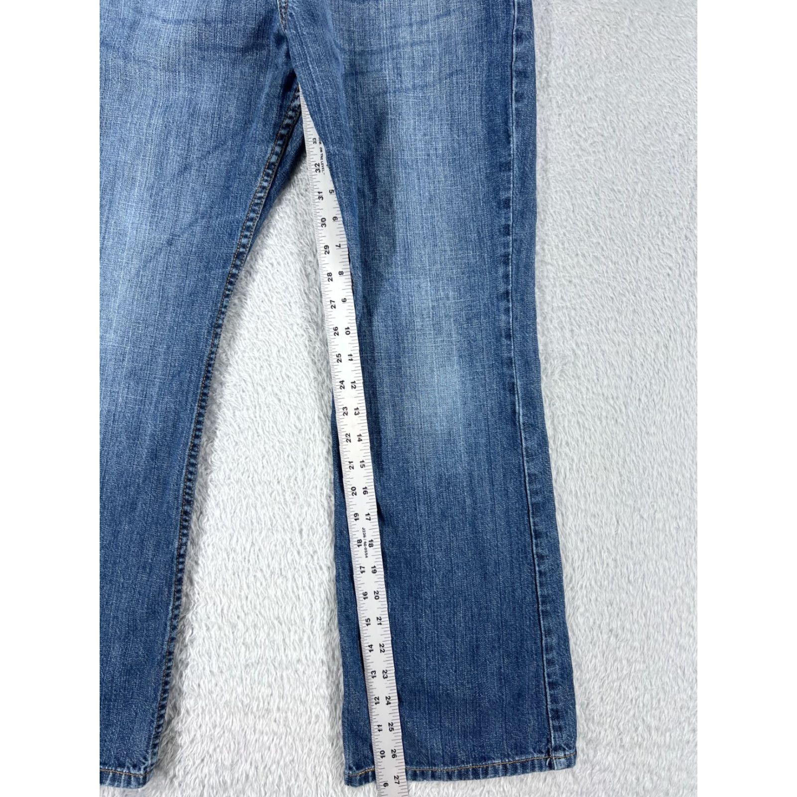 Levi's Levi's 515 Bootcut Jeans Women 10 Blue Denim Mid Rise Stretch Casual Pants Size 32" / US 10 / IT 46 - 7 Thumbnail