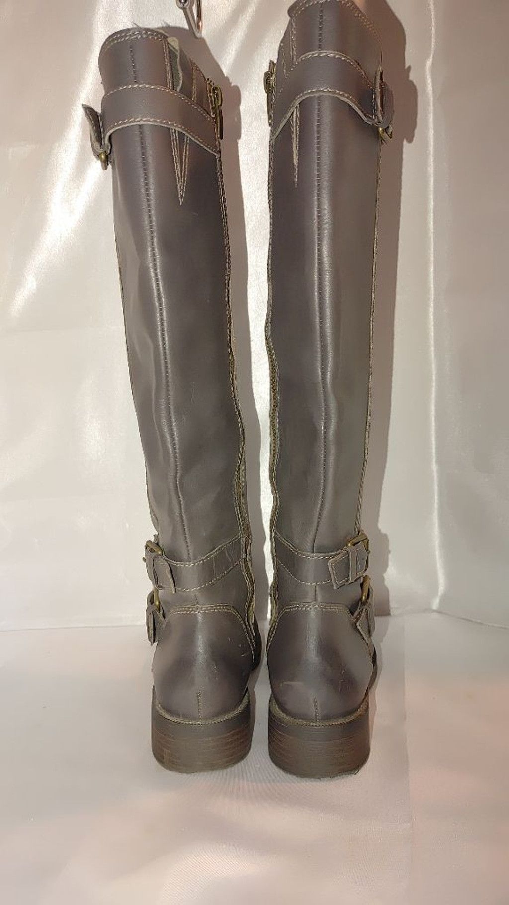 Enzo Bonafe Enzo Angiolini Saylem Leather Riding Boots Size 7 M Size US 7 / IT 37 - 9 Thumbnail