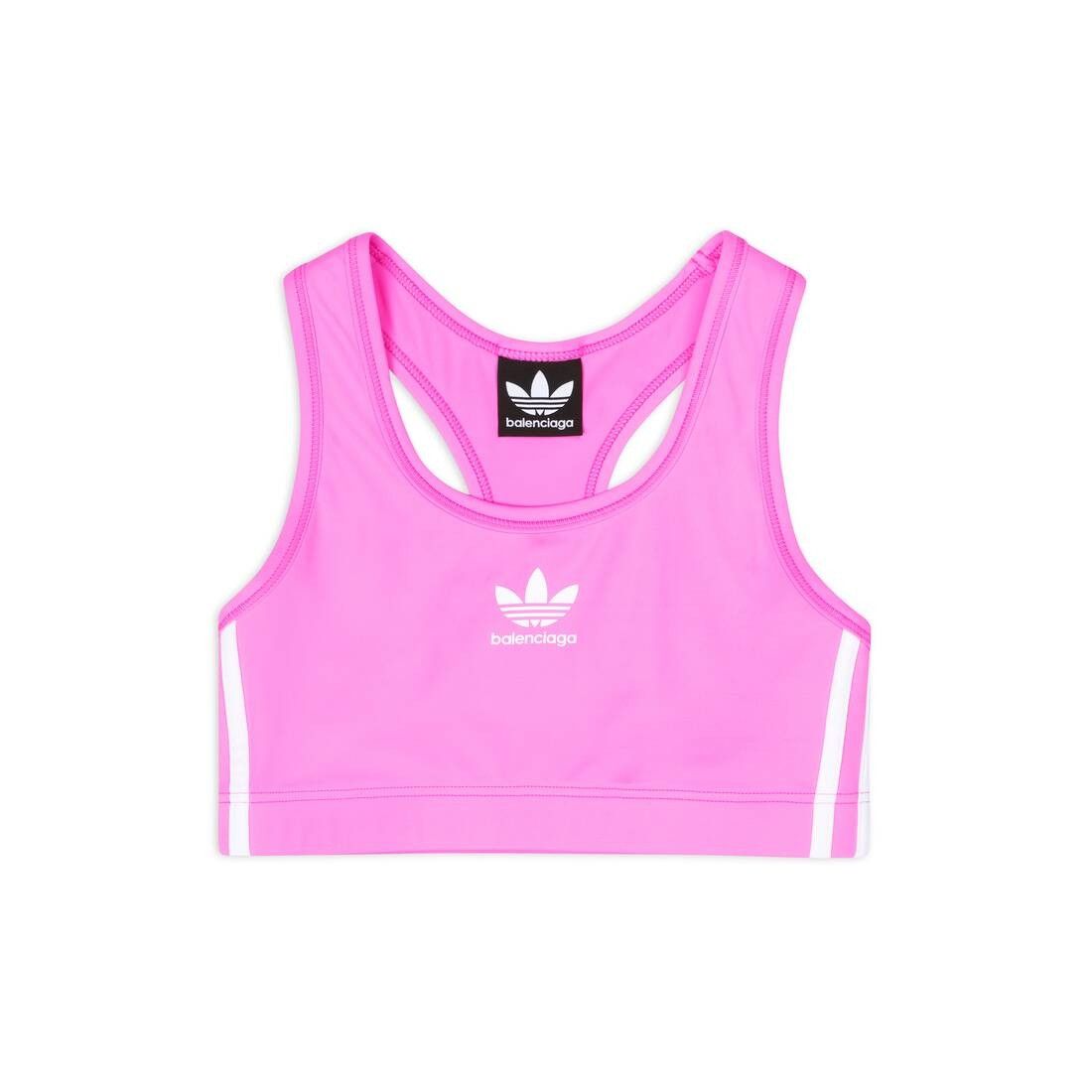 Adidas × Balenciaga o1w1db10824 Size: M / Athletic Bra in Pink/White Size ONE SIZE - 1 Thumbnail