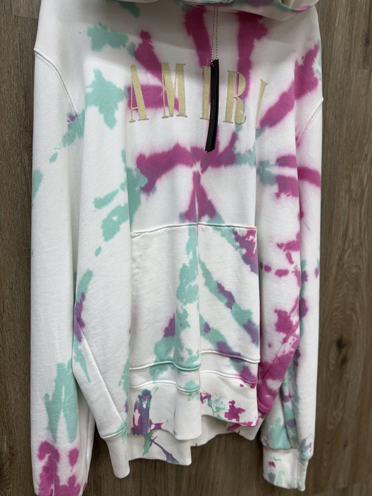 Amiri Amiri Core Logo Tye Dye Hoodie Size US L / EU 52-54 / 3 - 4 Thumbnail