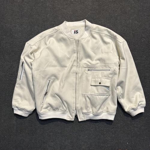 Issey Miyake × Tsumori Chisato × Vintage Issey Miyake Sport Wool Care-label Bomber Jacket Size US XL / EU 56 / 4 - 5 Thumbnail