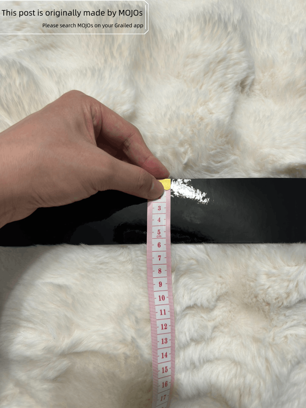 Saint Laurent Paris Sz 85 Saint Laurent Paris Patent Leather Cropper Belt Size ONE SIZE - 7 Thumbnail