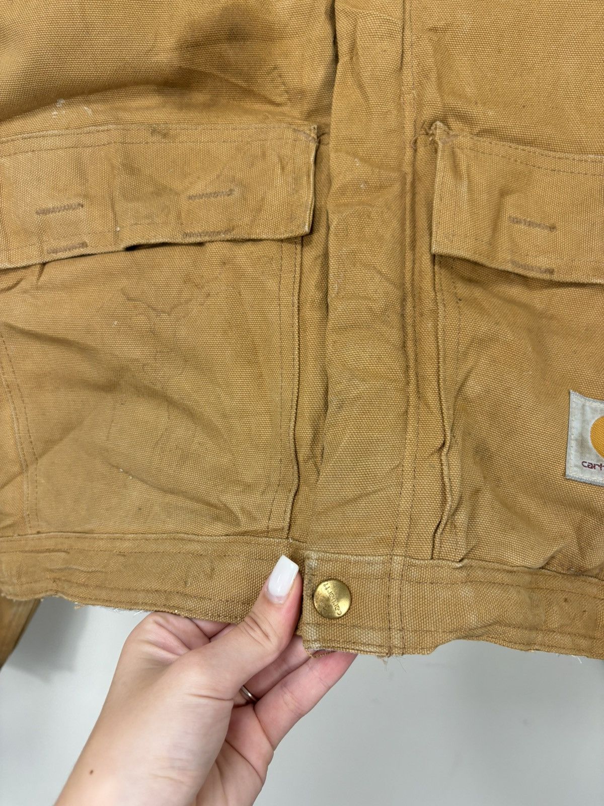 Carhartt Vintage Carhartt 90s USA Workwear Hype Boxy Cropped Jacket Size US M / EU 48-50 / 2 - 8 Thumbnail
