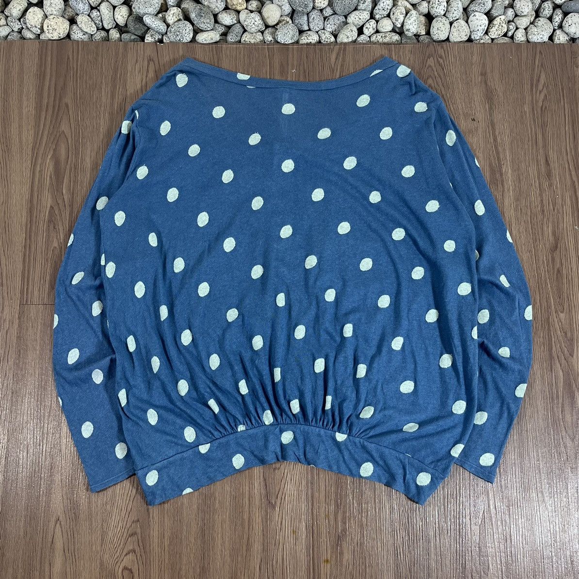 Issey Miyake Sunao Kuwahara Vintage Polkadot Loose Cardigan Size US M / EU 48-50 / 2 - 2 Thumbnail