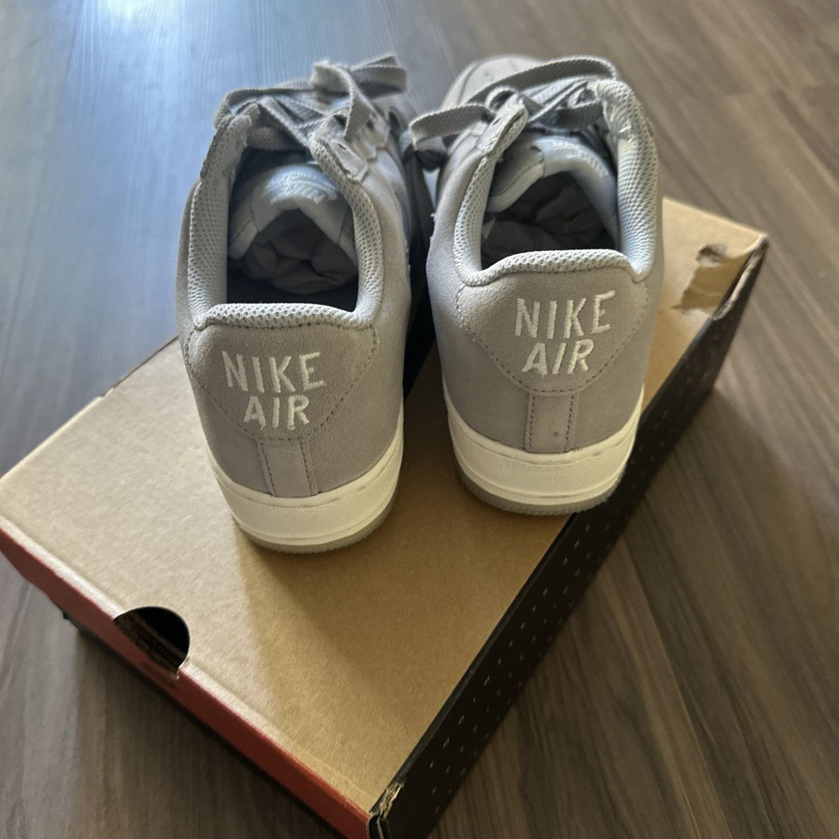 Nike Nike Air Force 1 Low Retro Smoke Grey Sz 7 New – Box Dented Size US 7 / EU 40 - 3 Thumbnail