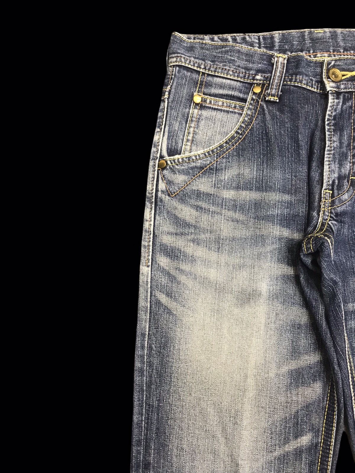 Wrangler 💥FLARE💥Archival Wrangler Stonewash Flare Denim F274 Size US 29 - 4 Thumbnail