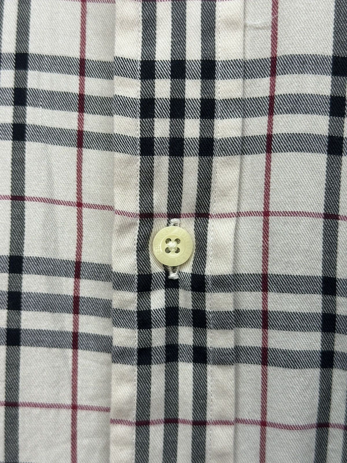 Burberry Vintage Burberry Nova Check Button Up Shirt Short Sleeve Y2K Size US L / EU 52-54 / 3 - 6 Thumbnail