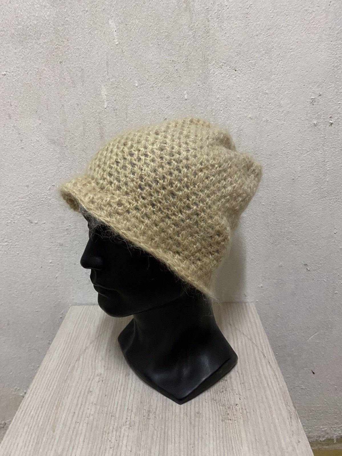Japanese Brand Japanese Brand Rare Design Crochet Beanie Hat Size ONE SIZE - 2 Thumbnail