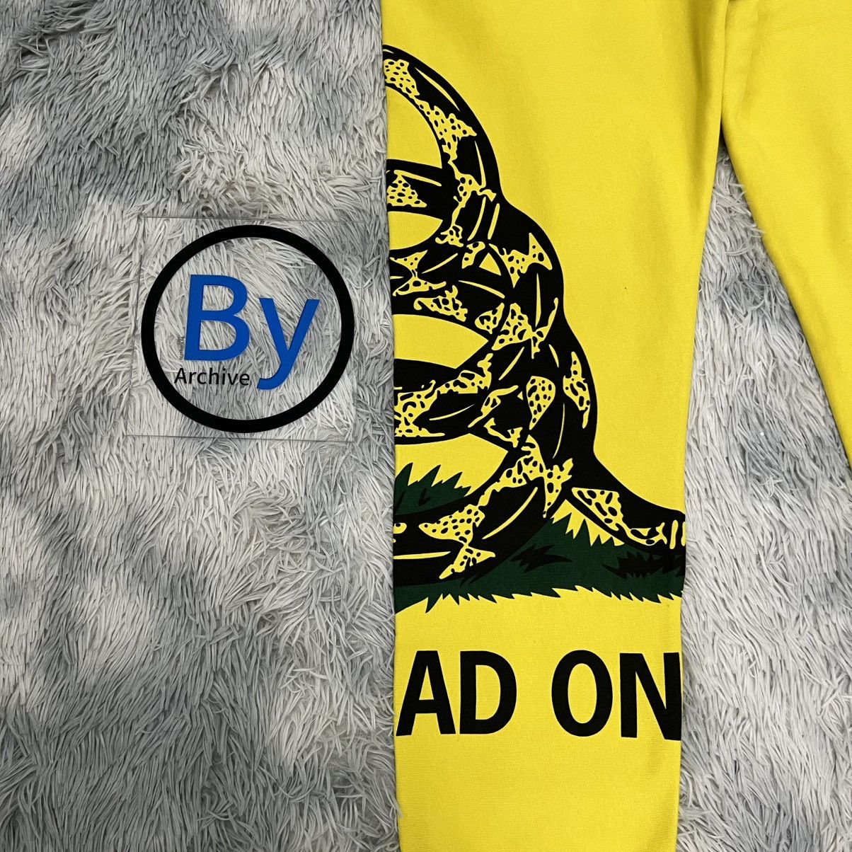 Vetements Vetements SS19 Gadsden Flag Print Sweatpants Size US 30 / EU 46 - 9 Thumbnail