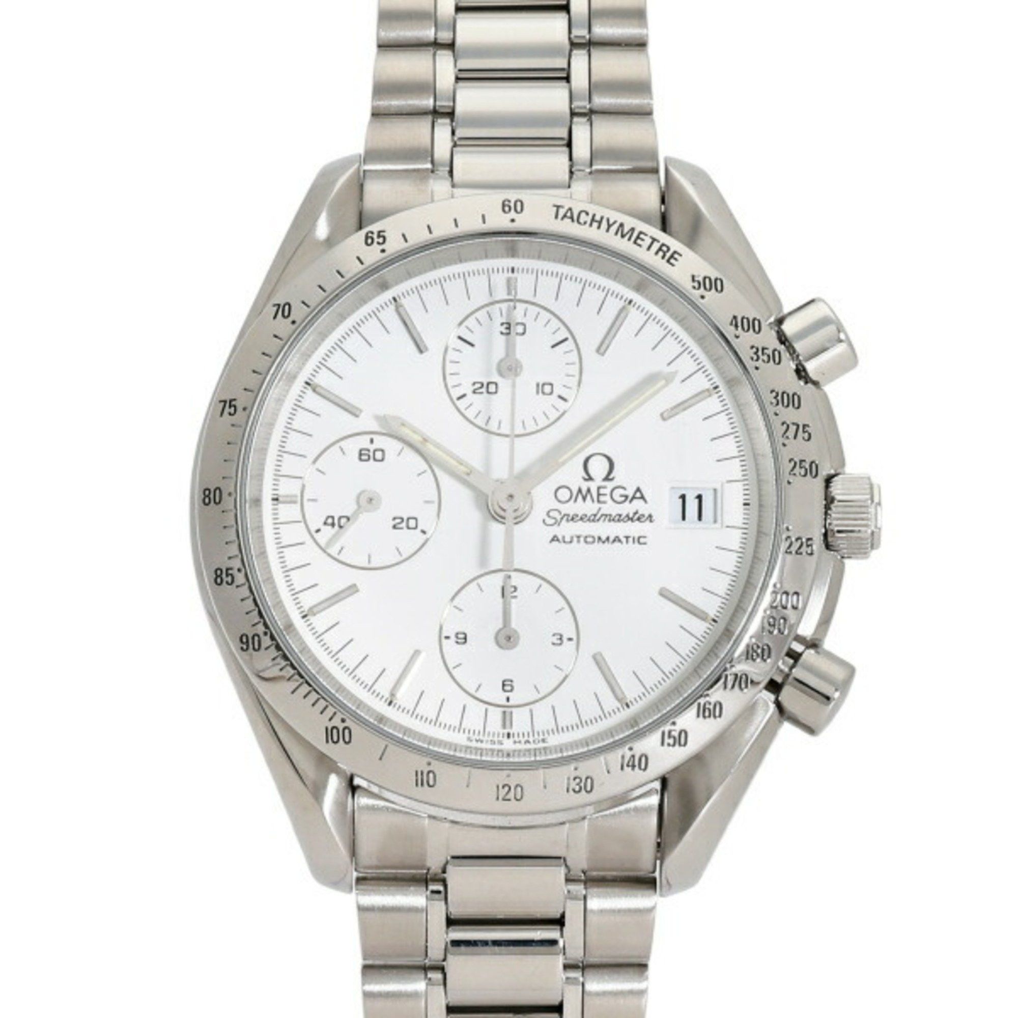 Omega OMEGA Speedmaster Date 3511.20.00 White Dial Men's Watch __ Size ONE SIZE - 1 Thumbnail
