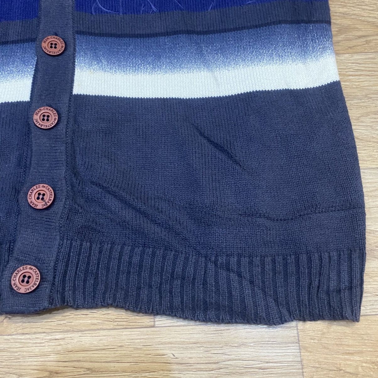 Jean Charles De Castelbajac 2000s Jean Charles de Castelabajac Tom&Jerry Vest Knitwear Size US L / EU 52-54 / 3 - 5 Thumbnail