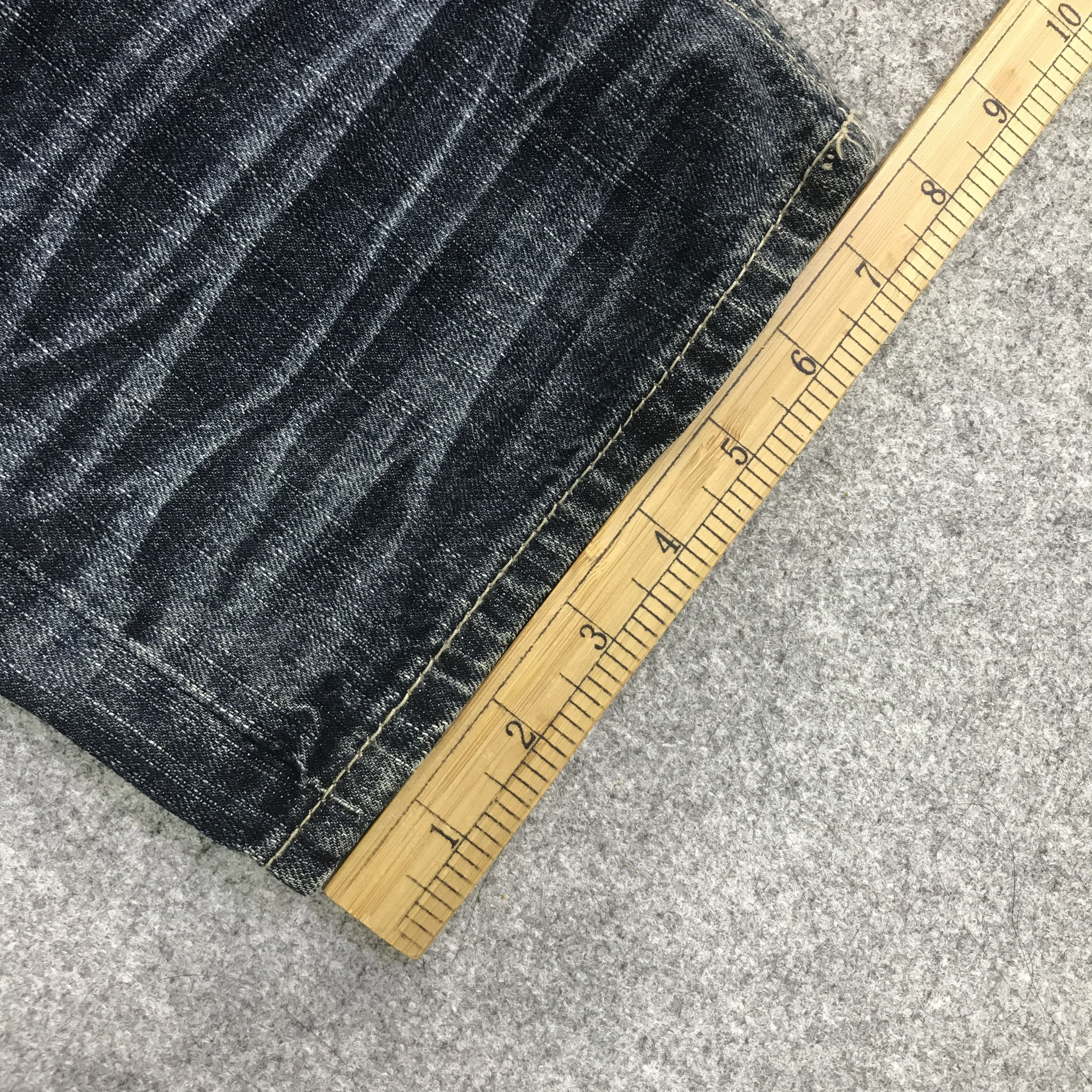 Japanese Brand Japan design sorridere distressed denim jeans pants Size US 33 - 11 Thumbnail
