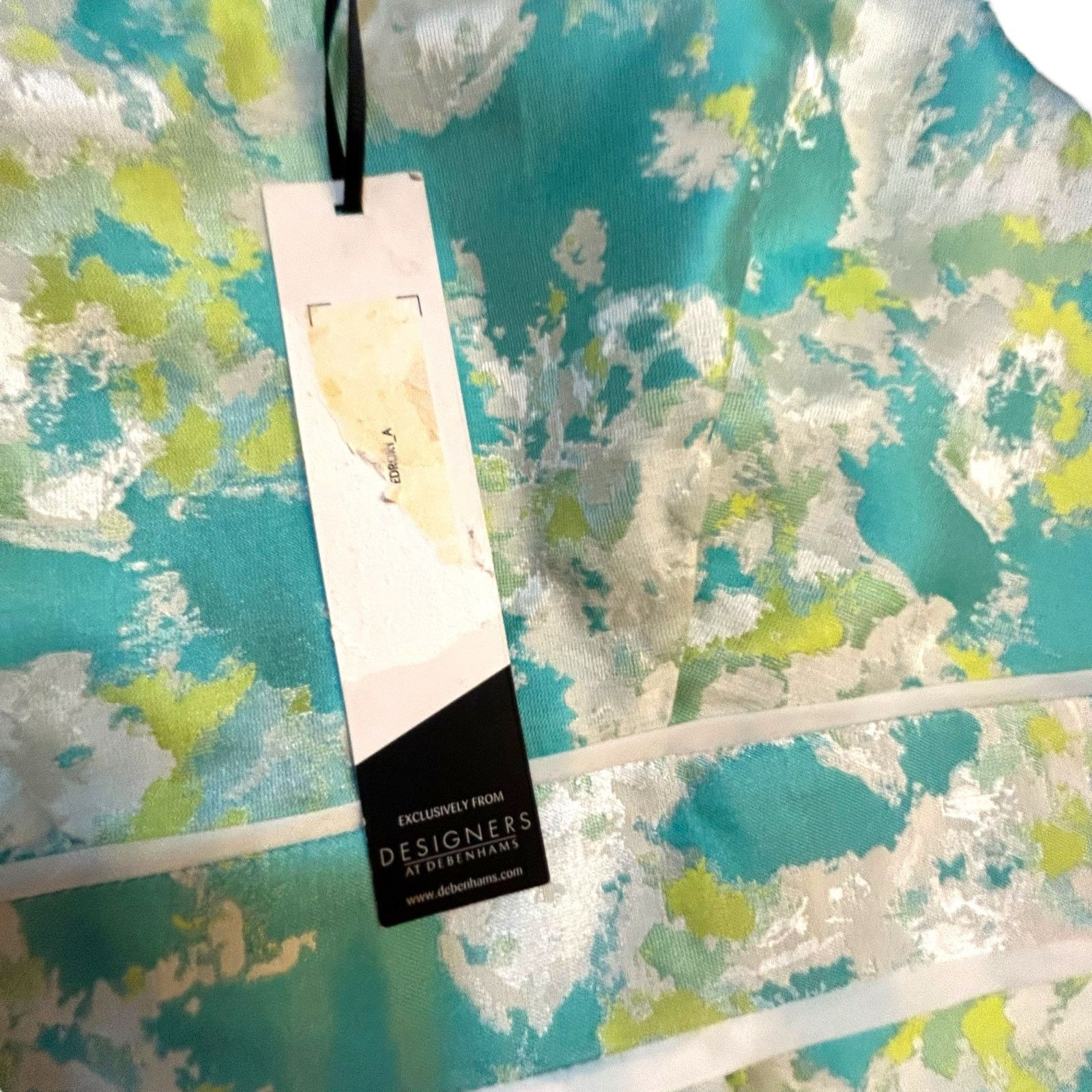 ROKSANDA NWT Roksanda Ilincic Aqua Floral Sheath Dress - Size 8 Size M / US 6-8 / IT 42-44 - 11 Thumbnail