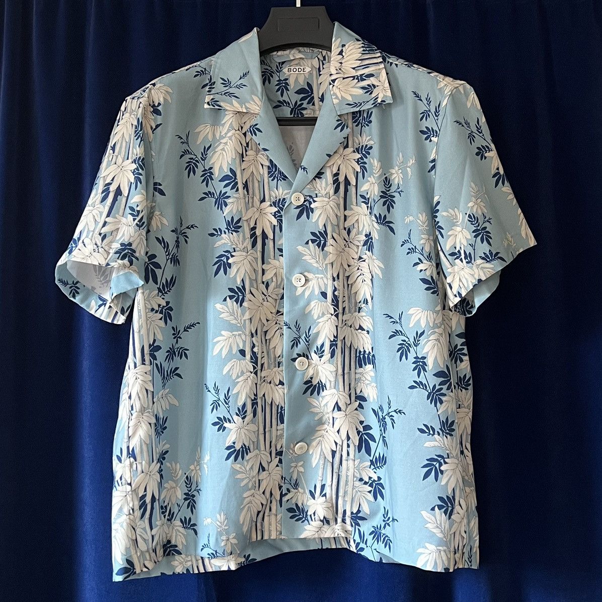 Bode Bode Bamboo Forest Short Sleeve Shirt Size US M / EU 48-50 / 2 - 1 Thumbnail