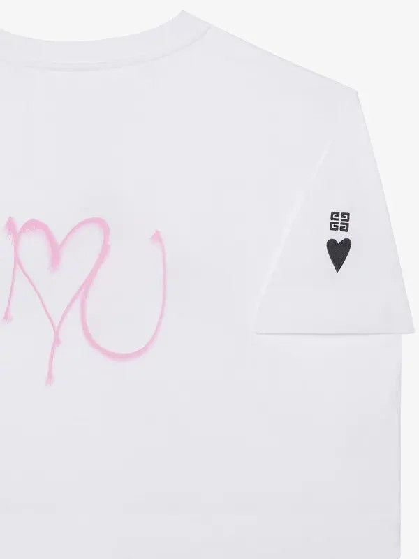 Givenchy o1srvl11e0125 T-Shirt in White Size M / US 6-8 / IT 42-44 - 4 Thumbnail