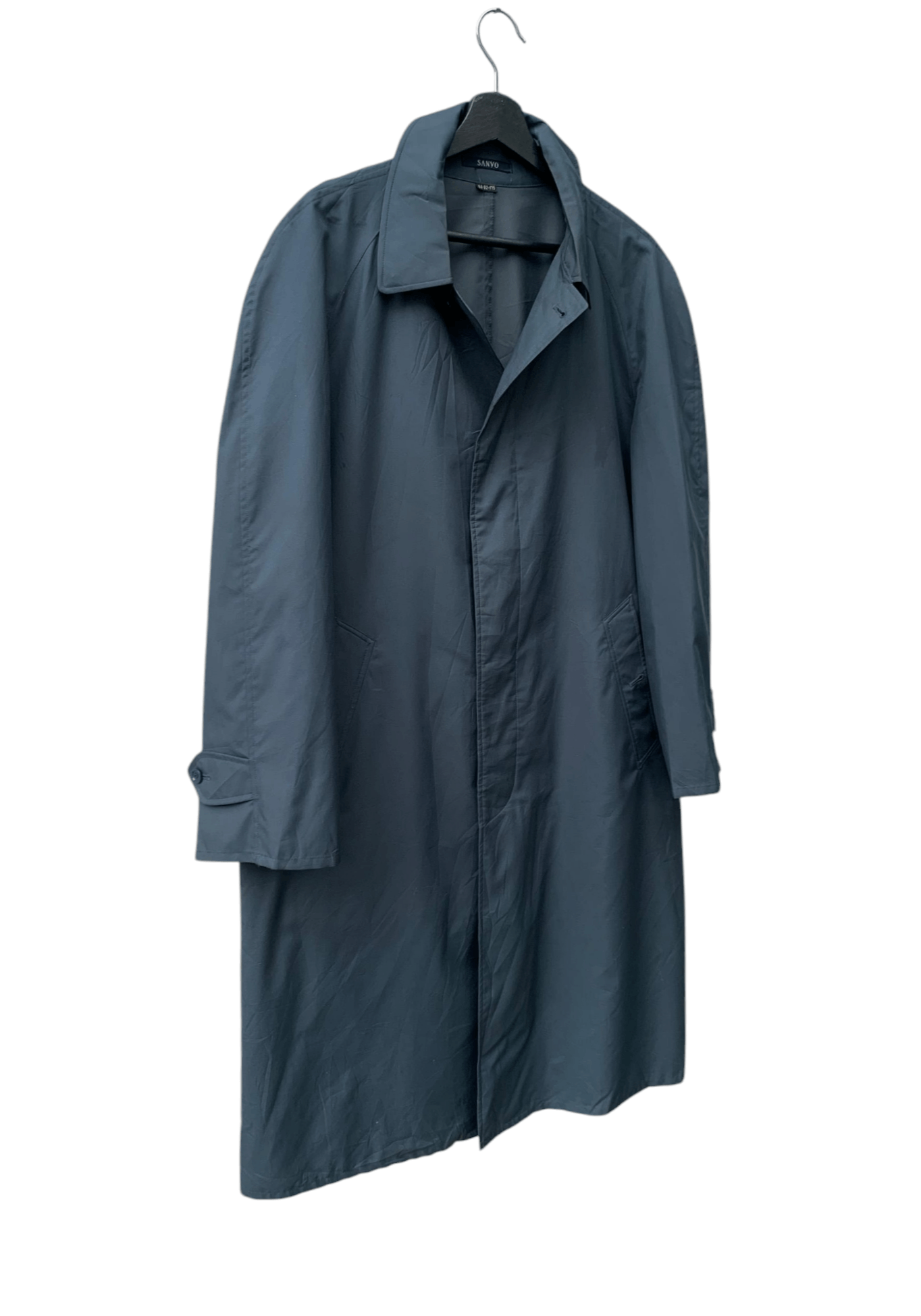 Sanyo Vintage Sanyo Button Trench Jacket Size US L / EU 52-54 / 3 - 4 Thumbnail