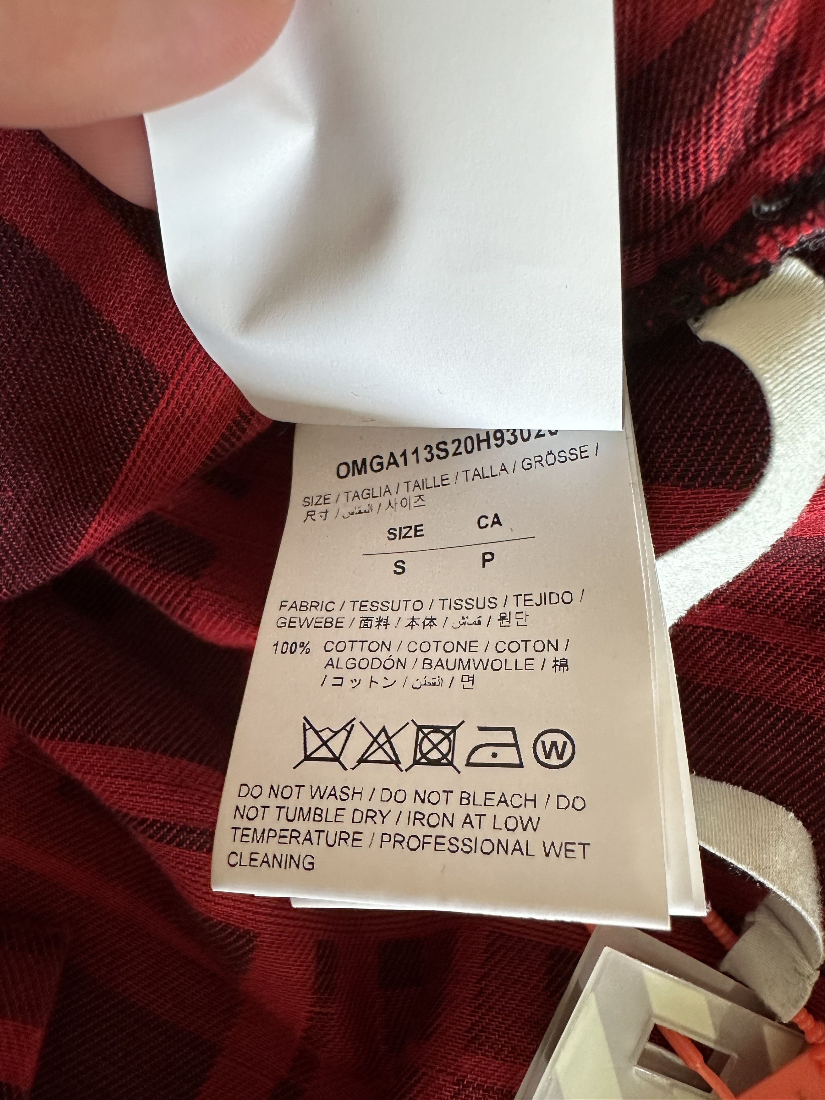 Off-White Off-White 'Modern' Camp Collar Short Sleeve Button Up Shirt Size US S / EU 44-46 / 1 - 7 Thumbnail