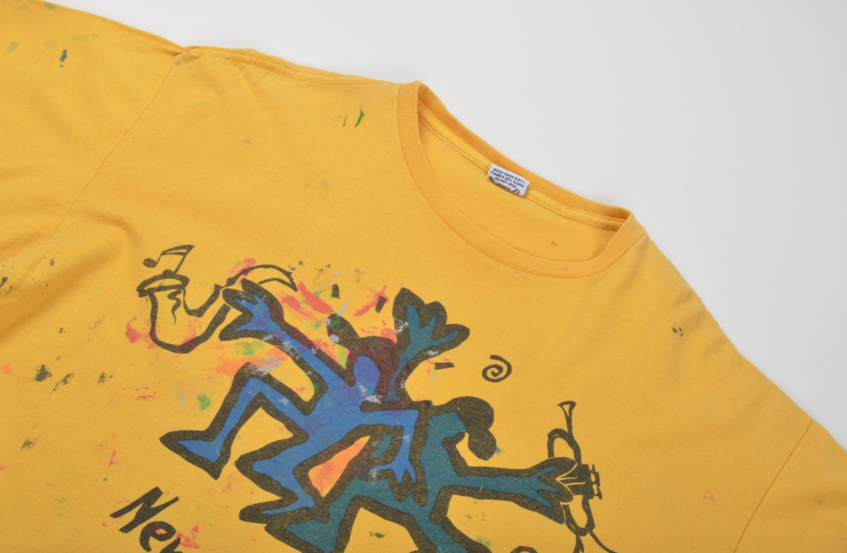 Vintage Lyon Design 1995 Jazz New Orleans Graphic Art Music Tee Size US L / EU 52-54 / 3 - 3 Thumbnail