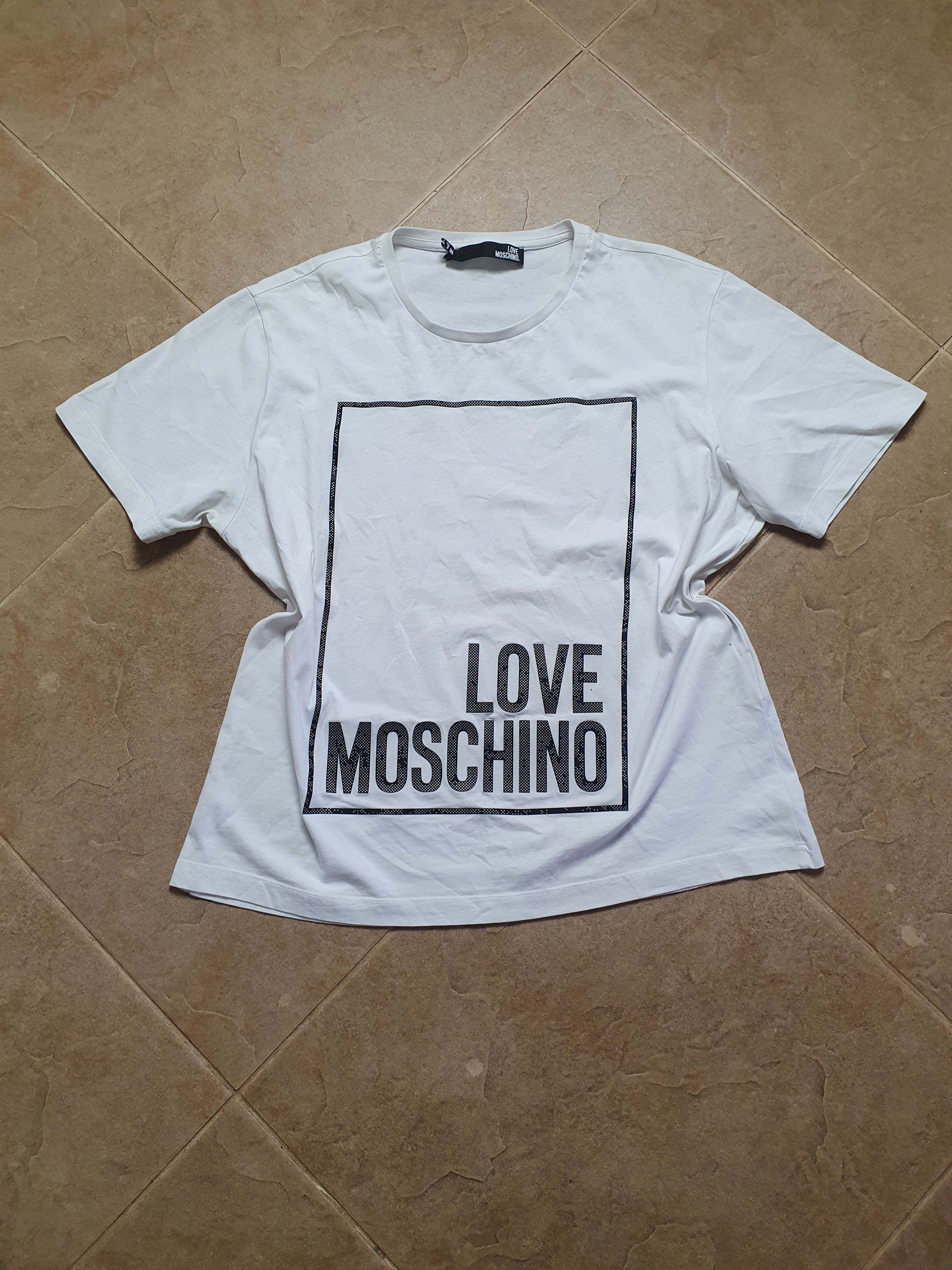 Moschino T-shirt women's Mischino Love Moschino Size US 2 38 Size XS / US 0-2 / IT 36-38 - 11 Thumbnail