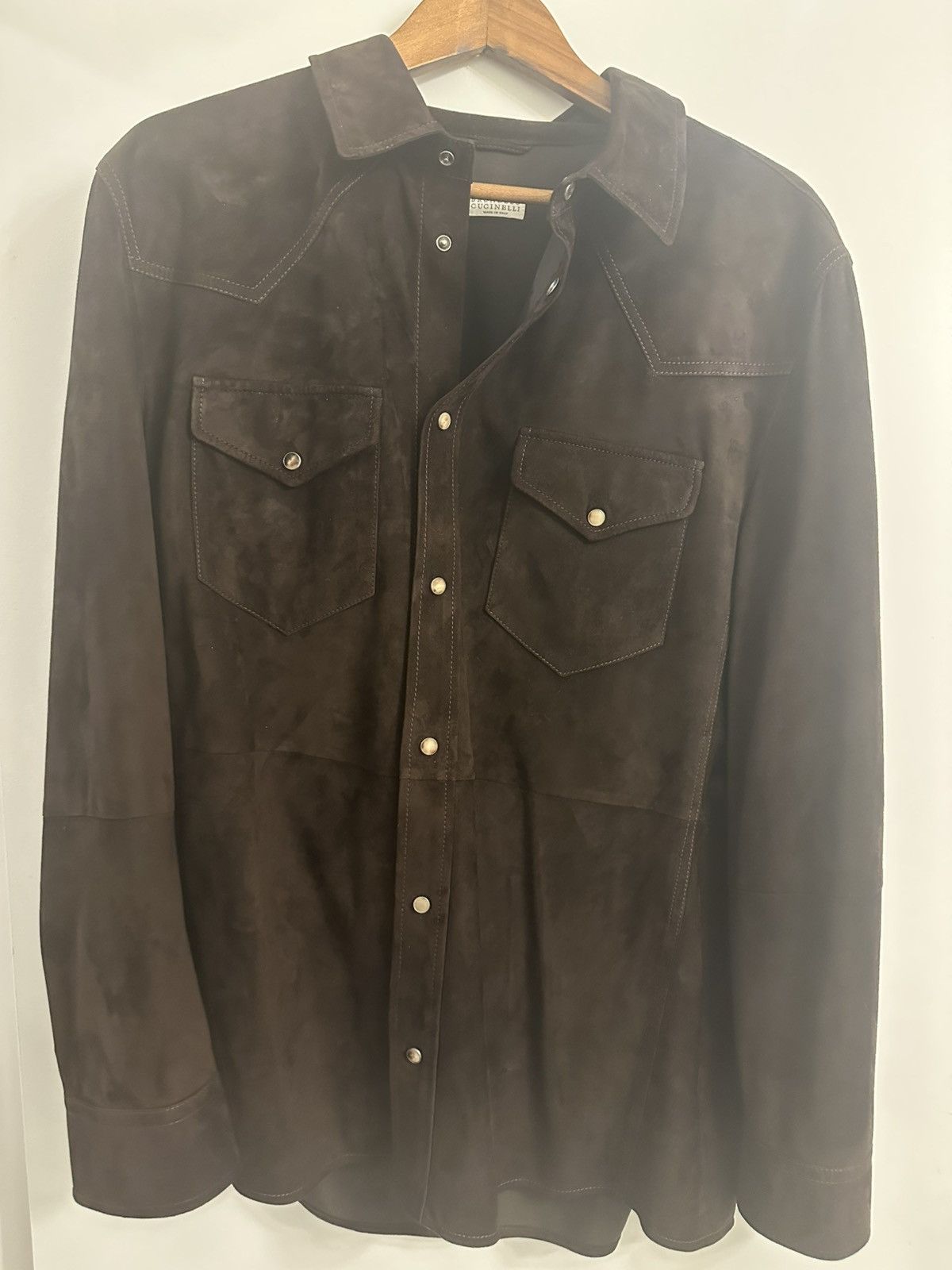 Brunello Cucinelli Brunello Cucinelli Leather Jacket Size US L / EU 52-54 / 3 - 5 Thumbnail