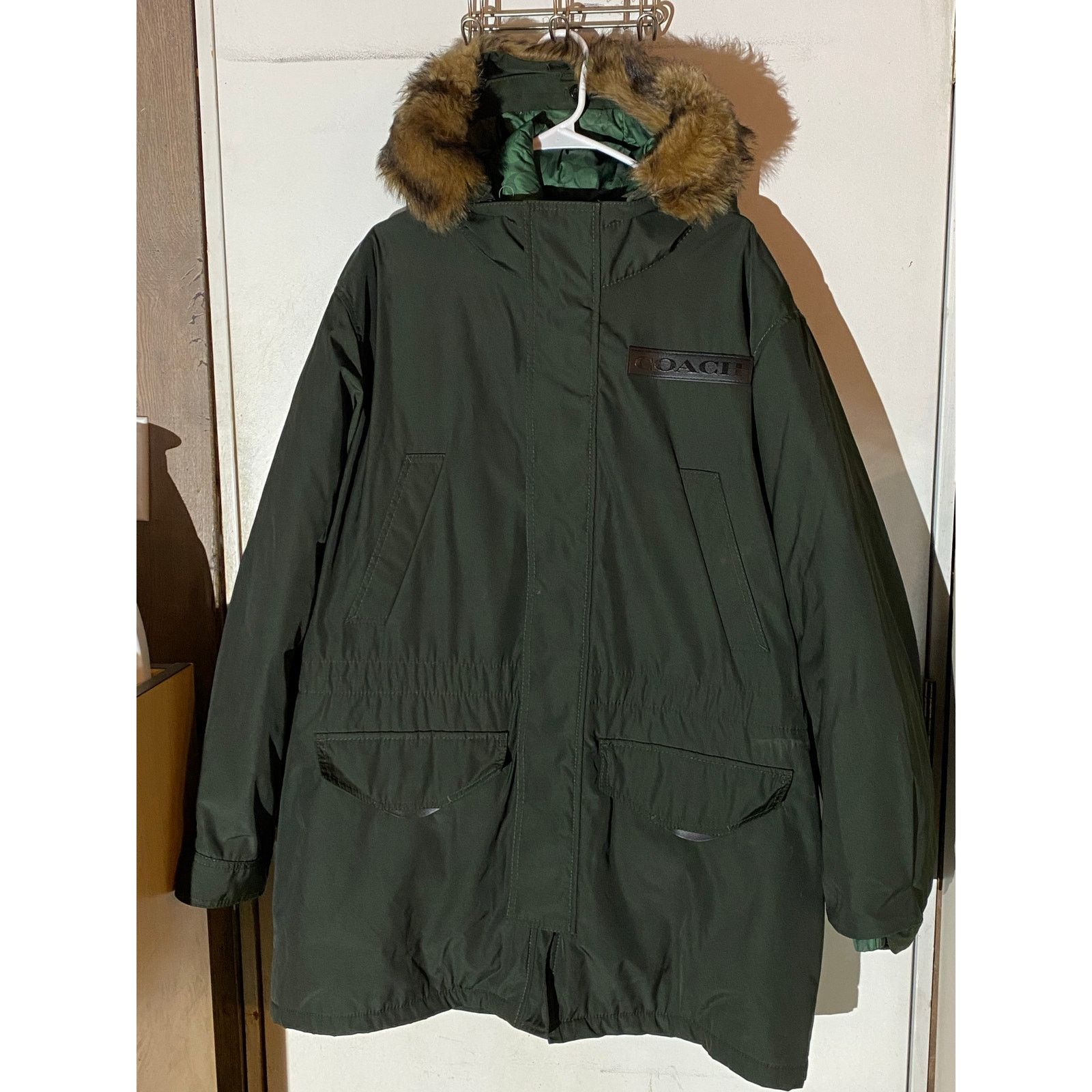 Coach Coach 3-in-1 Parka Sherling Down Puffer Removable Liner Hood Size 3XL / US 20-22 - 1 Thumbnail