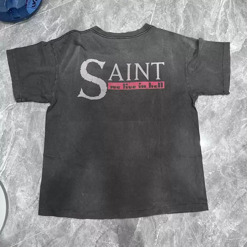Saint Michael Saint Michael Saint Michael Cross God washed short sleeves Size US XL / EU 56 / 4 - 2 Thumbnail