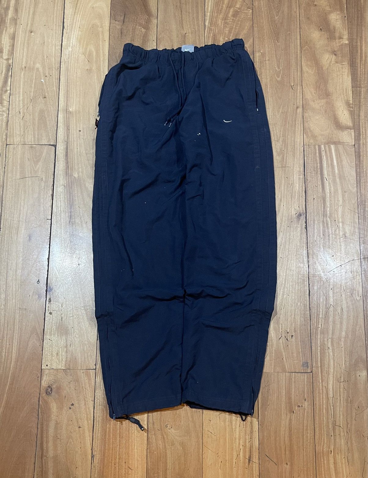 Vintage Nike Blue trackpants Sportswear Y2K S Baggy fitting