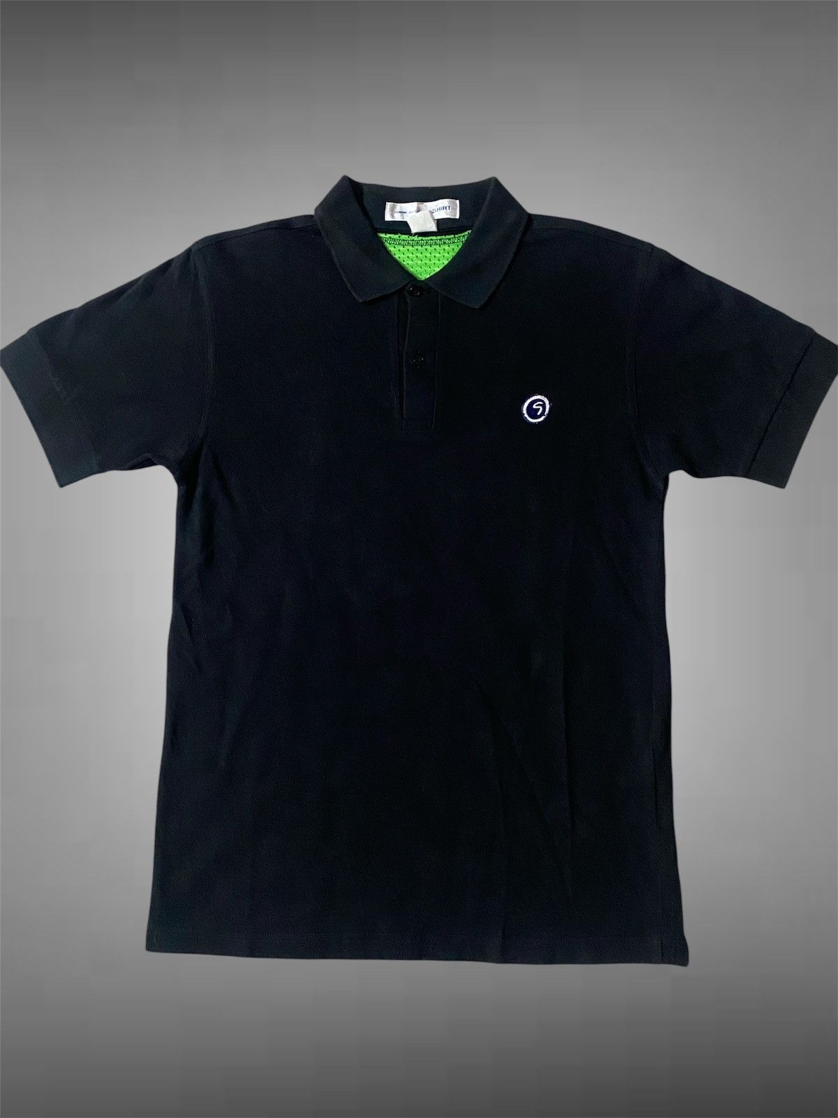 Comme des Garcons Comme Des Garcons ShirtMesh Back Technical Sport Polo Shirt Size US S / EU 44-46 / 1 - 1 Thumbnail