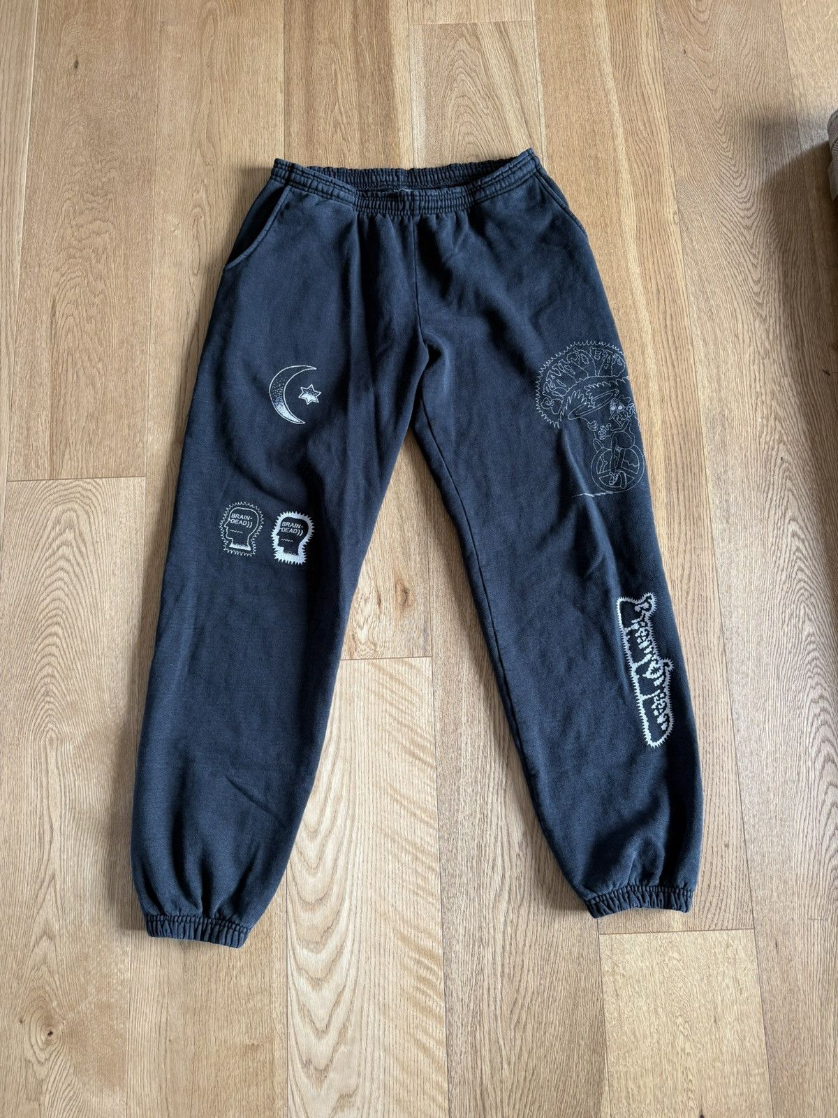 Brain Dead Brain Dead Gustavo Sweatpants Size US 31 - 1 Thumbnail