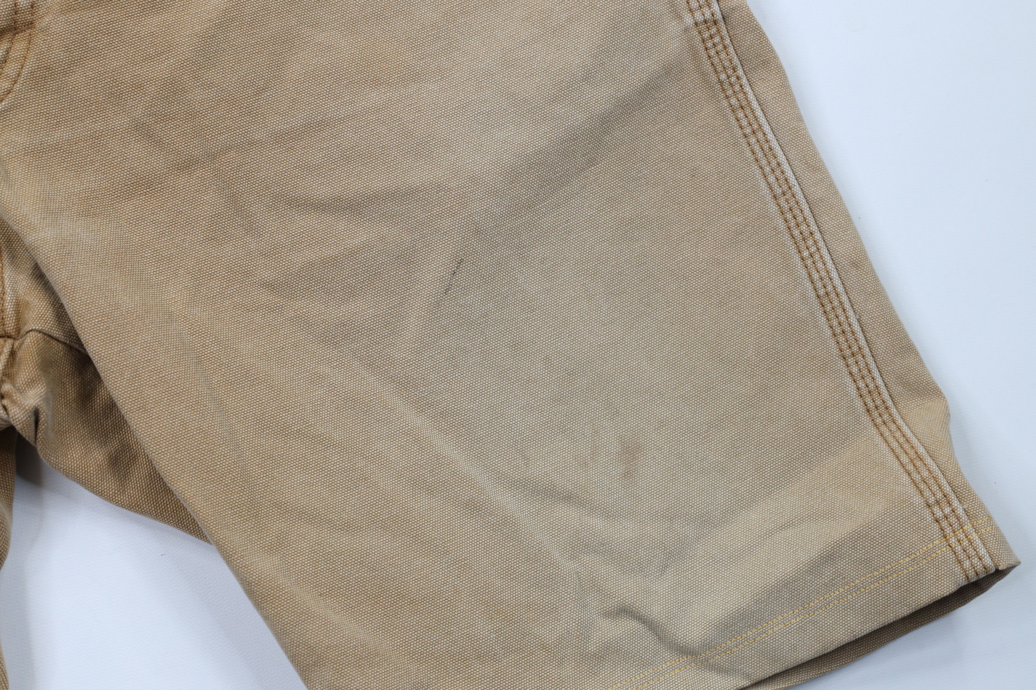 Dickies × Vintage Vintage Dickies Out Canvas Work Shorts Duck Brown Cotton Size US 36 / EU 52 - 5 Thumbnail