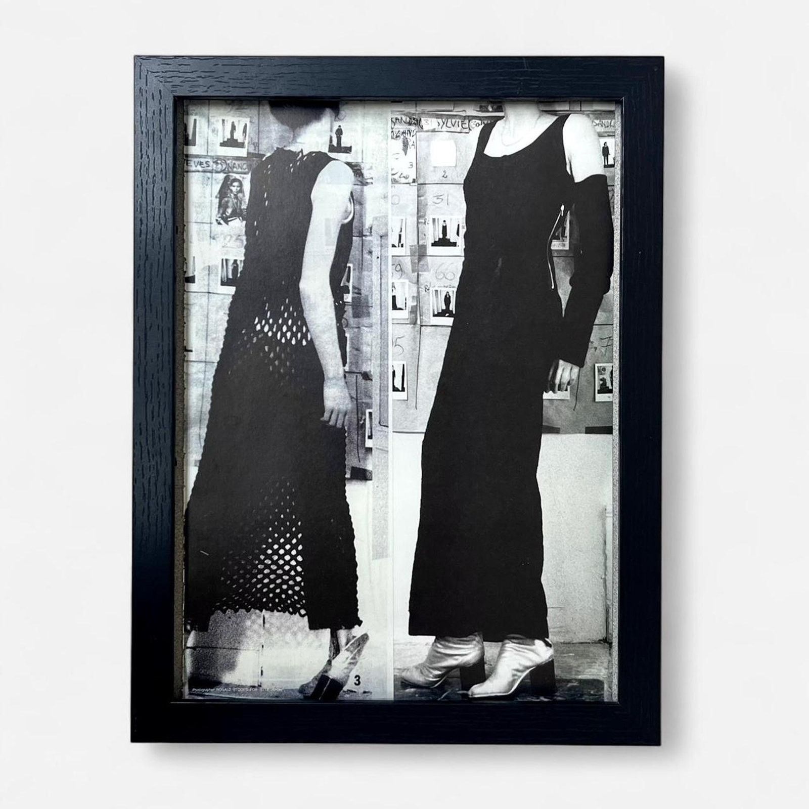 Maison Margiela Archive Fashion runway photo framed 9x12