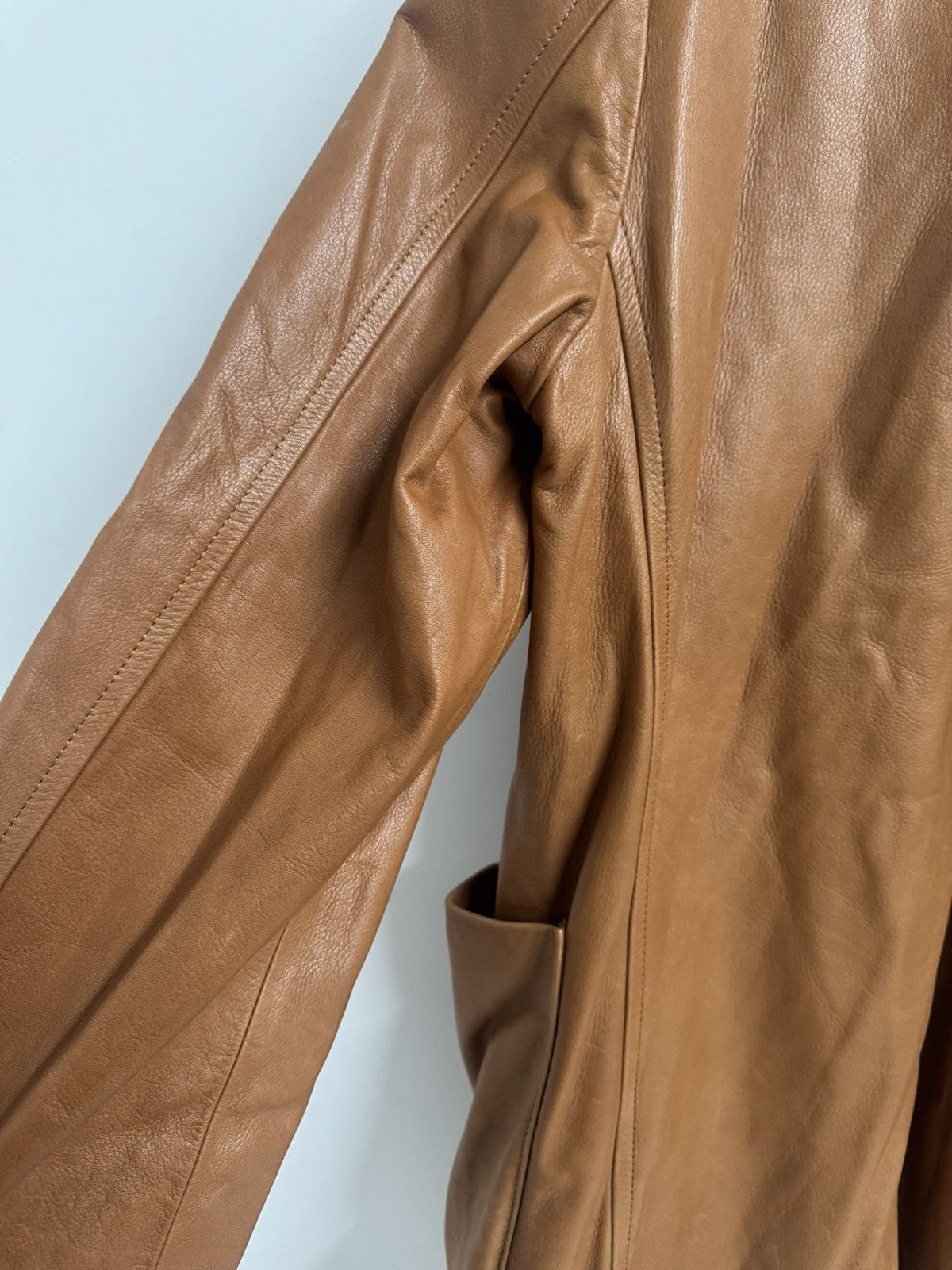 Bed j.w. Ford BED j.w. FORD AW24 Soft Leather Jacket – Size 2 Size US M / EU 48-50 / 2 - 11 Thumbnail