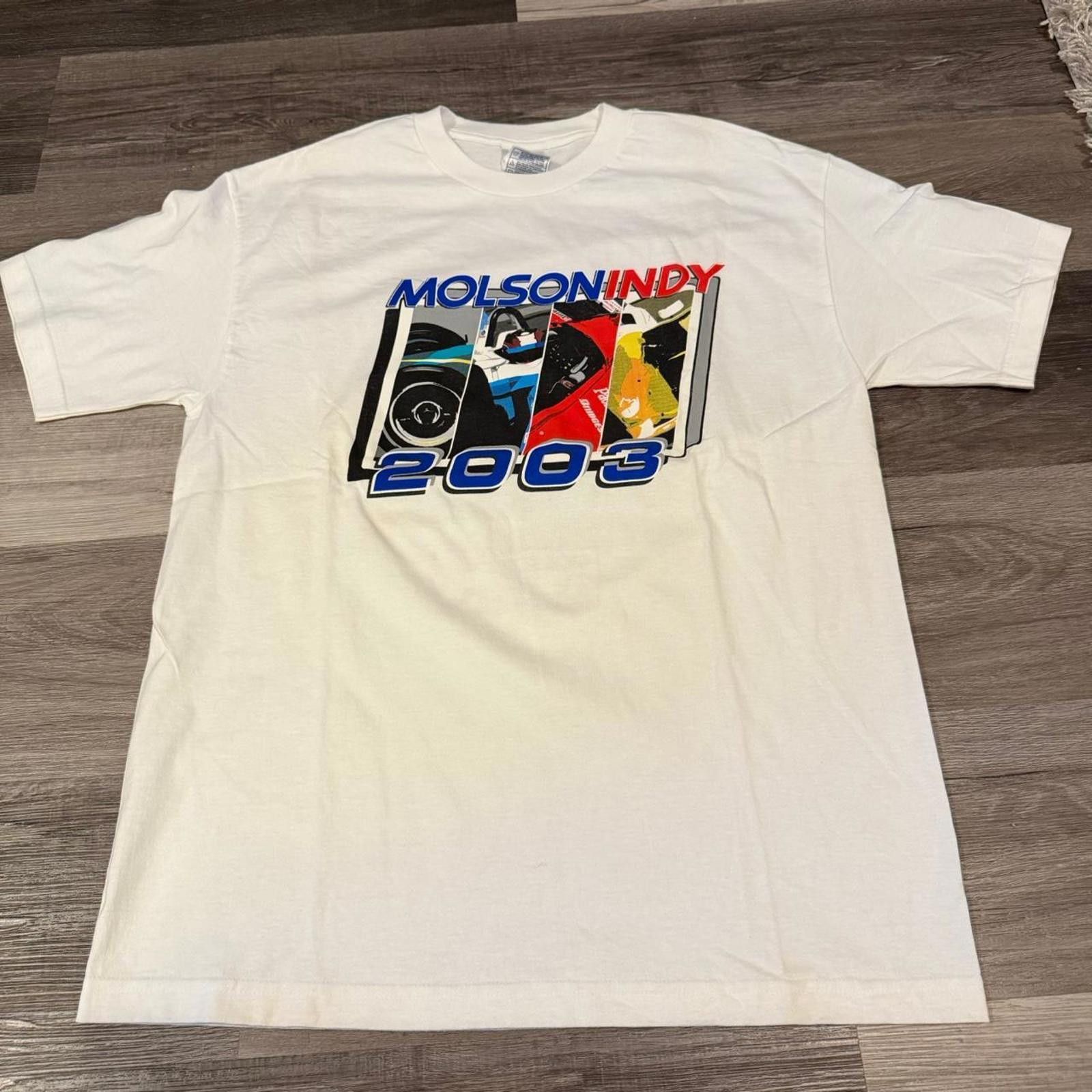 AAA vintage molson indy 2003 t shirt 2003 L Size US L / EU 52-54 / 3 - 2 Thumbnail