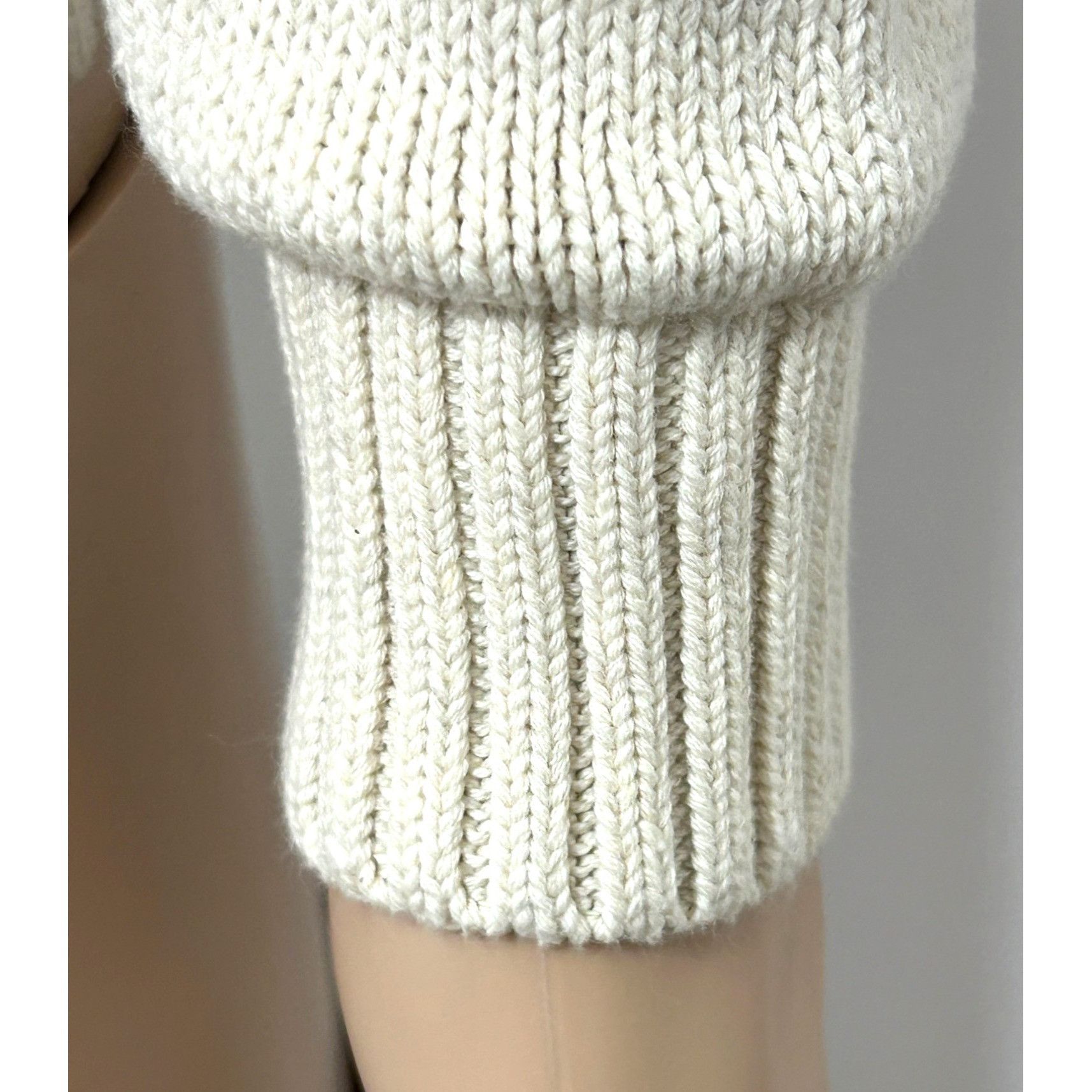 Chaps Chaps Men’s Vintage Sweater M Cream Pullover 1/4 Zip Logo Kn Size US M / EU 48-50 / 2 - 10 Thumbnail