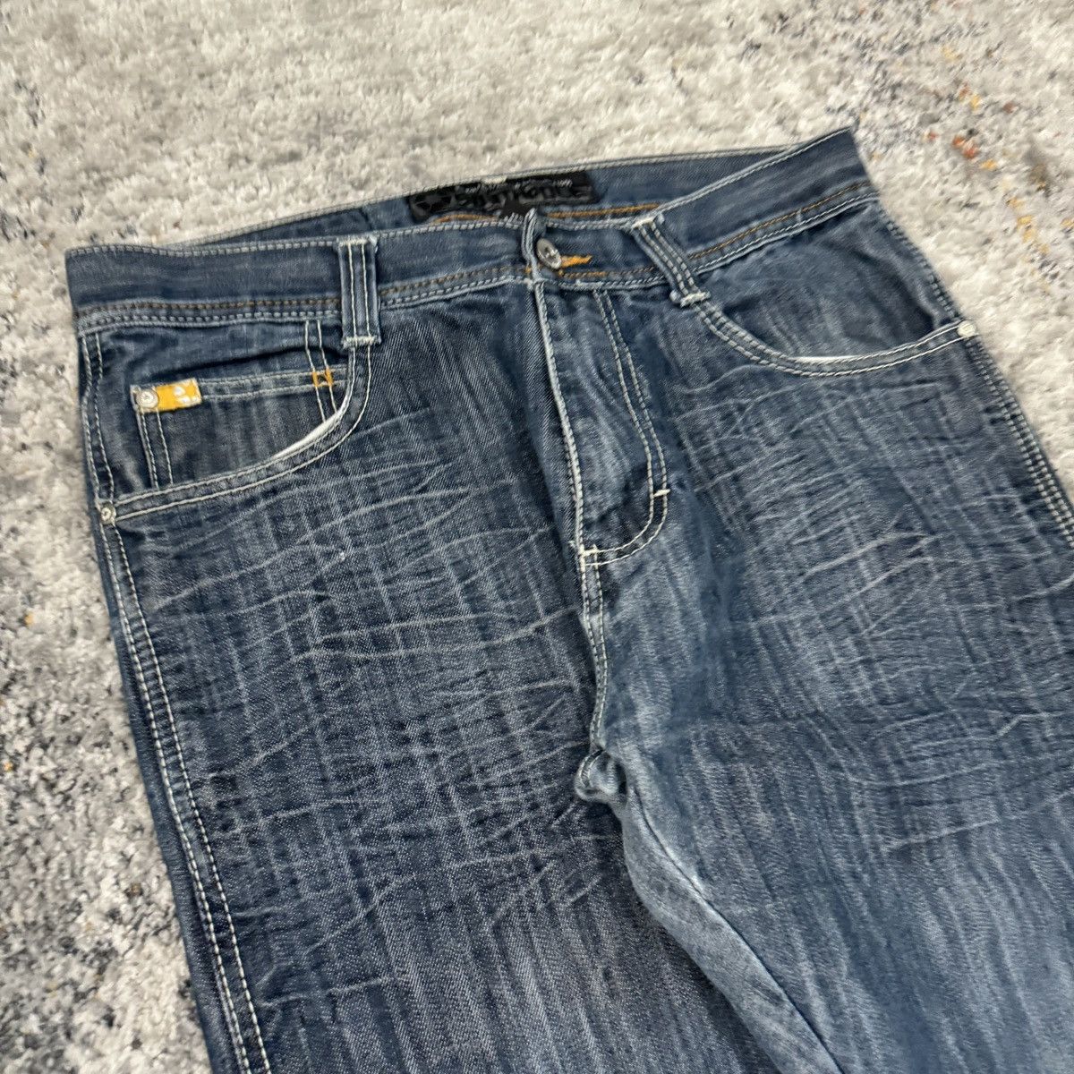 JNCO × Southpole × Vintage Vintage Y2K Southpole baggy wide leg cybergoth jeans Size US 32 / EU 48 - 6 Thumbnail