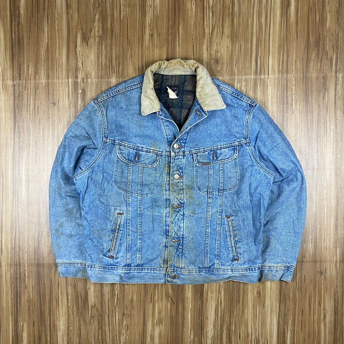 Cowboy Equipment × Lee × Vintage Lee denim jacket Size US L / EU 52-54 / 3 - 1 Thumbnail
