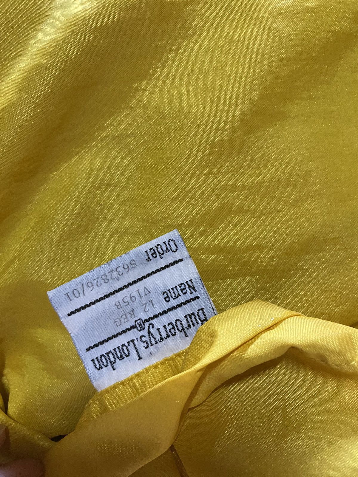 Burberry Burberry vintage yellow jacket Size US XL / EU 56 / 4 - 5 Thumbnail