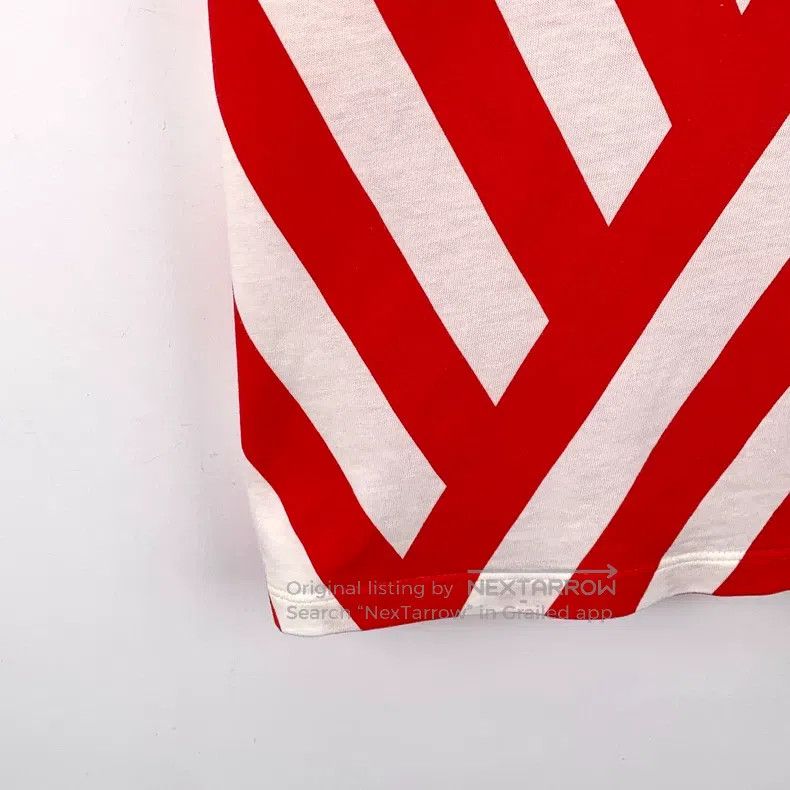 Gucci Gucci Colour-blocked logo letter print striped cotton roun Size XS / US 0-2 / IT 36-38 - 5 Thumbnail