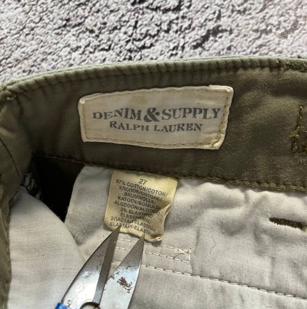 Denim & Supply Ralph Lauren × Vintage Denim&Supply Ralph Lauren Pants Cargo Khaki Men's Size 27 Size 27" / US 4 / IT 40 - 7 Thumbnail