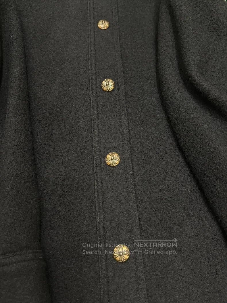Chrome Hearts CHROME HEARTS Black Wool Jacket Size US XS / EU 42 / 0 - 3 Thumbnail