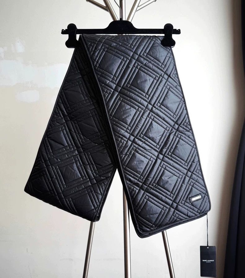 Saint Laurent Paris Saint Laurent Paris Plaid scarf Size ONE SIZE - 6 Thumbnail