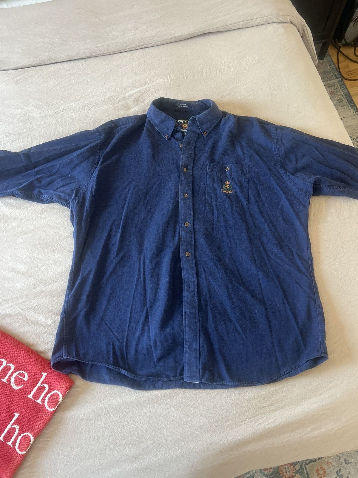 Chaps Ralph Lauren Chaps Ralph Lauren Blue Navy Button-Up Size US XL / EU 56 / 4 - 1 Thumbnail