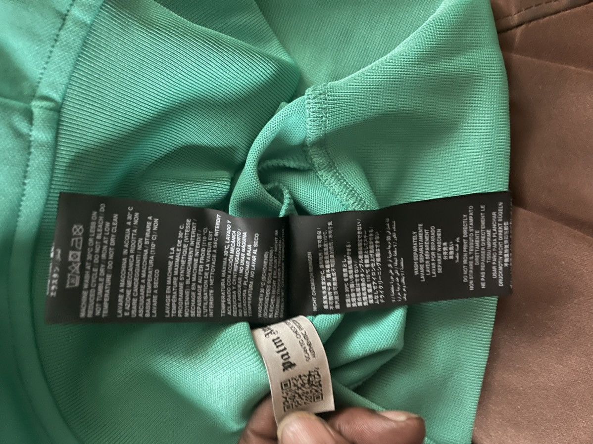 Palm Angels Palm Angels|V Block Track Jacket|Forrest Green x Orange Size US XS / EU 42 / 0 - 11 Thumbnail