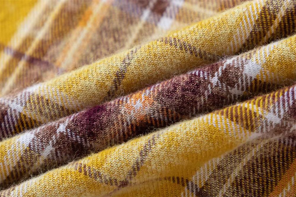 Pocket Plaid Long Sleeve Vintage Streetwear Shirt